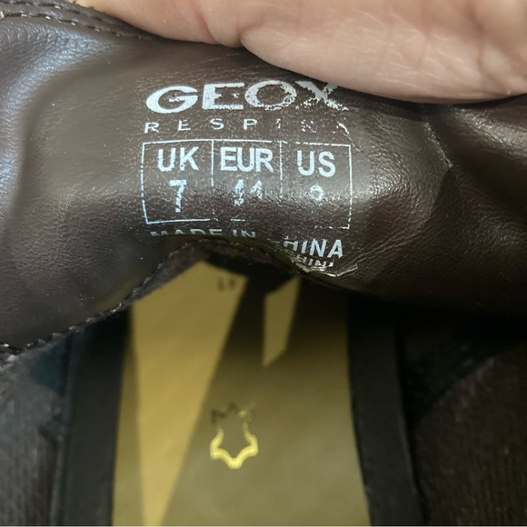 GEOX Sz 9 Suede Runner Sole Lace  Up Sneaker Comfort Desert Style Booties - Picture 7 of 10